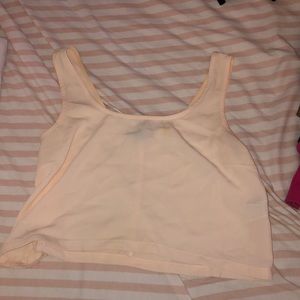 Creamy Pink Crop Top